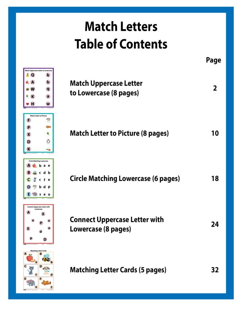 Rich Results on Google's SERP when searching for 'Match Letters Worksheet'